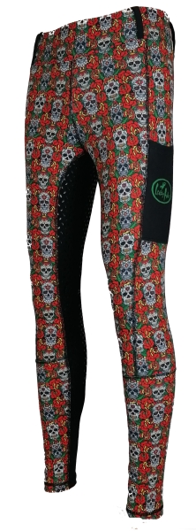 Reitleggings "Muerte" mit High Grip